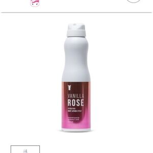 Pink Zebra Vanilla Rose Hydrating Body Lotion Spray - White and Pink
